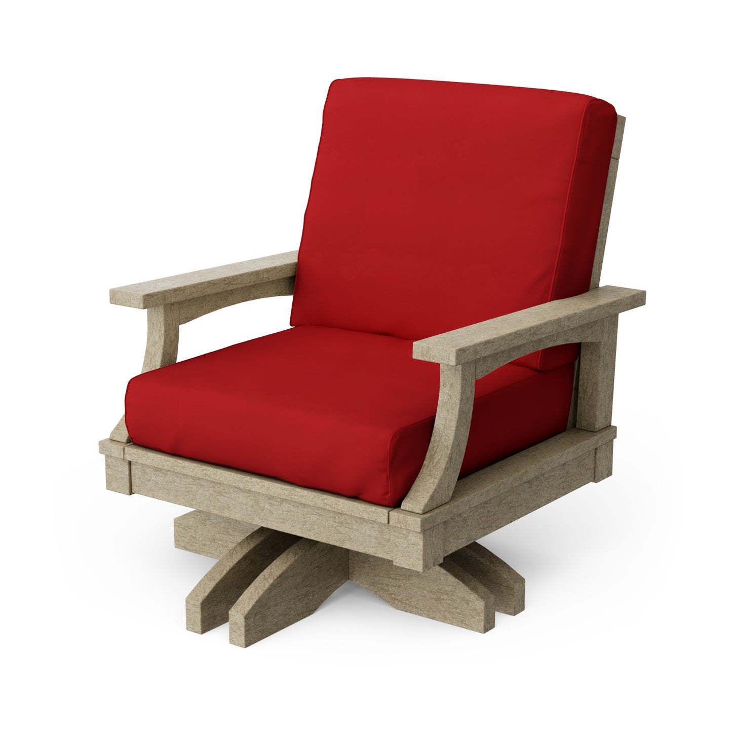 Wildridge Heritage Deep Seating Swivel Chair - LEAD TIME TO SHIP 3 WEEKS OR LESS