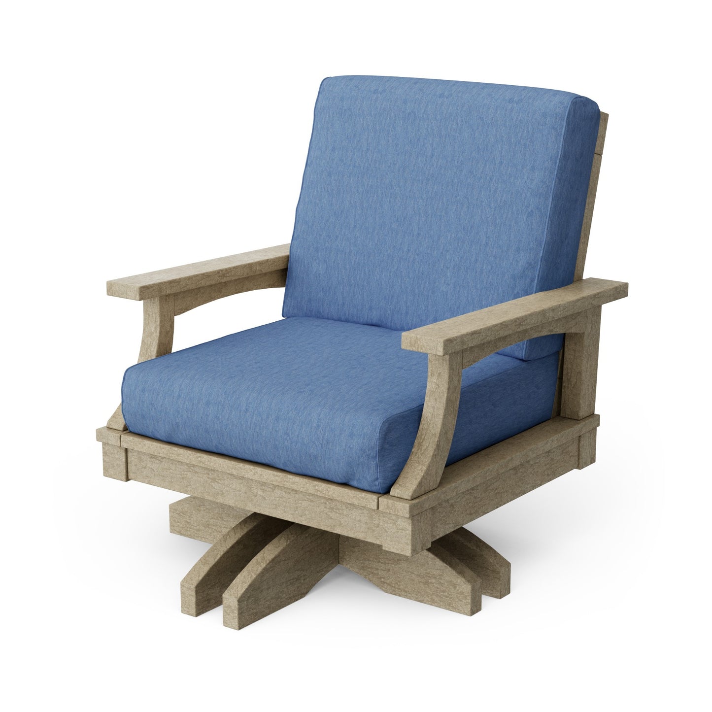 Wildridge Heritage Deep Seating Swivel Chair - LEAD TIME TO SHIP 3 WEEKS OR LESS