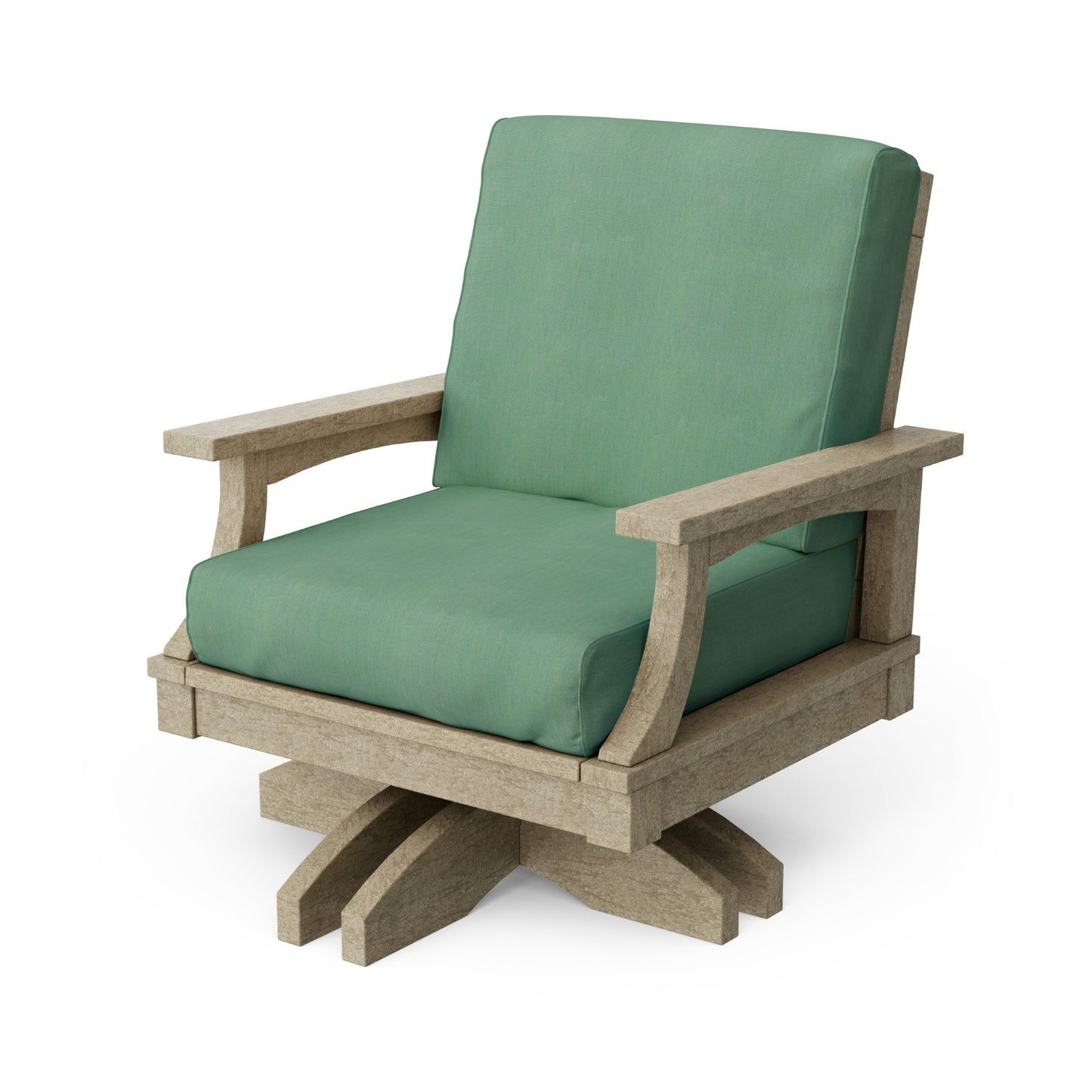 Wildridge Heritage Deep Seating Swivel Chair - LEAD TIME TO SHIP 3 WEEKS OR LESS