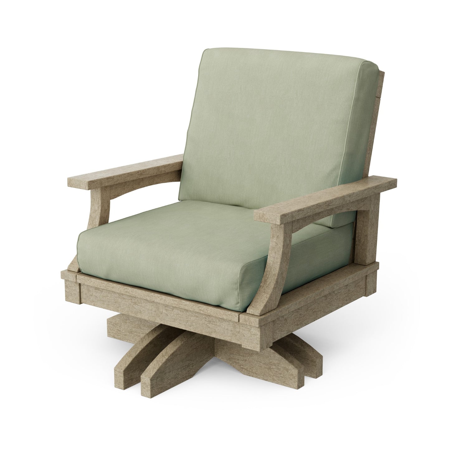 Wildridge Heritage Deep Seating Swivel Chair - LEAD TIME TO SHIP 3 WEEKS OR LESS