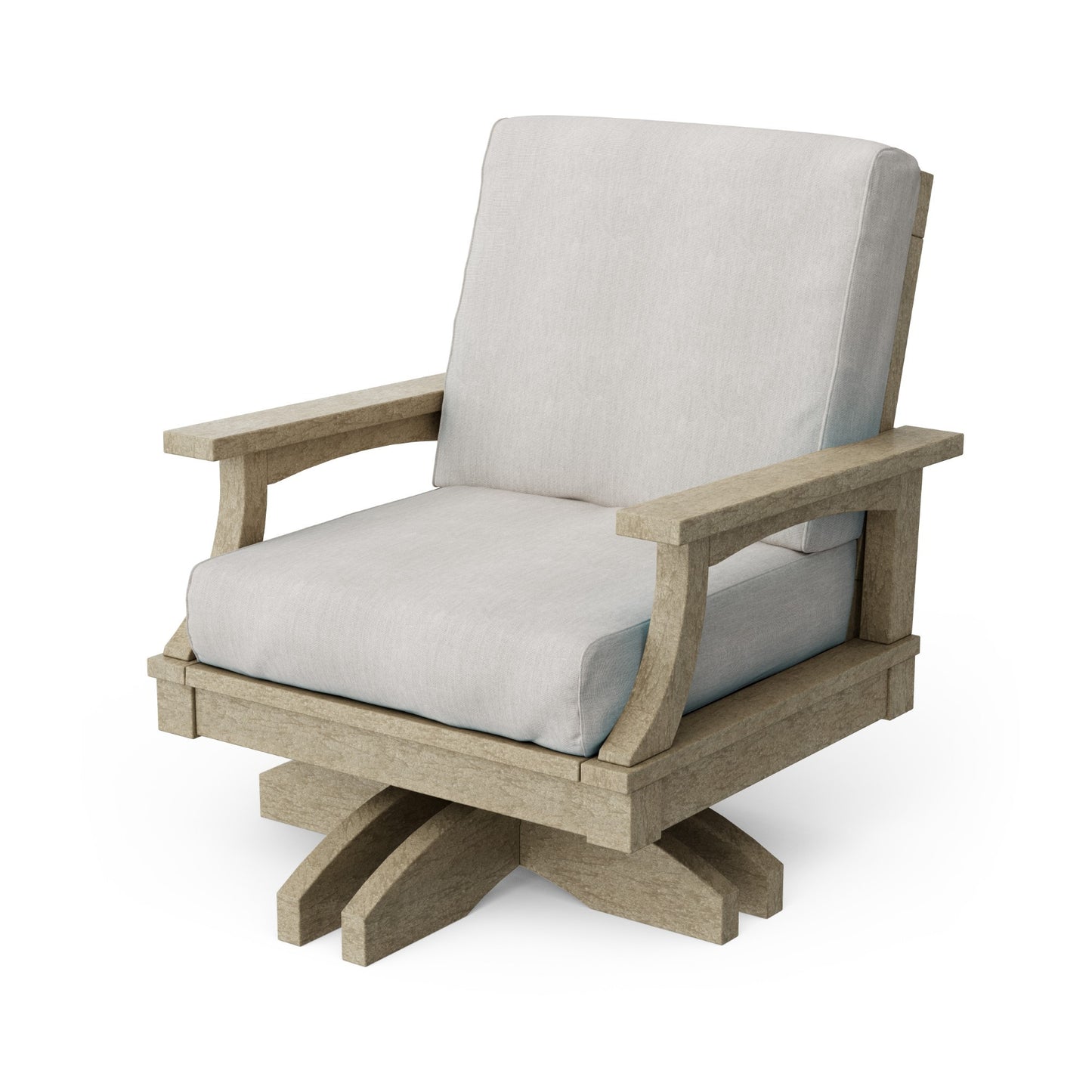 Wildridge Heritage Deep Seating Swivel Chair - LEAD TIME TO SHIP 3 WEEKS OR LESS