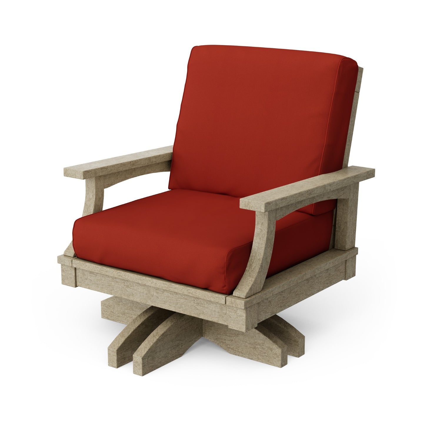 Wildridge Heritage Deep Seating Swivel Chair - LEAD TIME TO SHIP 3 WEEKS OR LESS