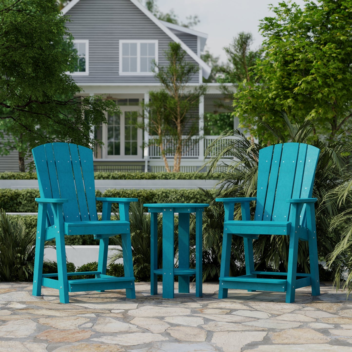 Wildridge Heritage Balcony Chair (COUNTER HEIGHT) - LEAD TIME TO SHIP 4 TO 6 WEEKS