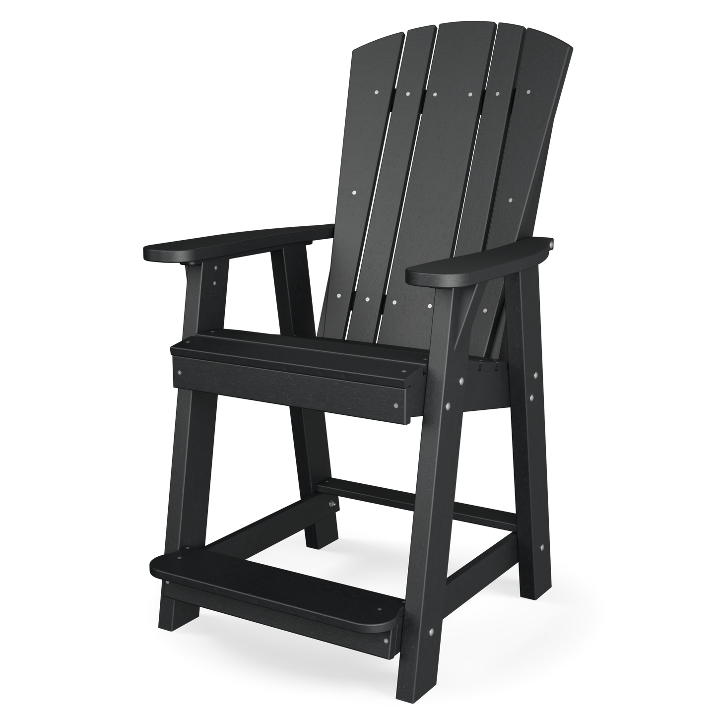 Wildridge Recycled Plastic Heritage Adirondack Balcony Chair (COUNTER HEIGHT) - LEAD TIME TO SHIP 6 WEEKS OR LESS