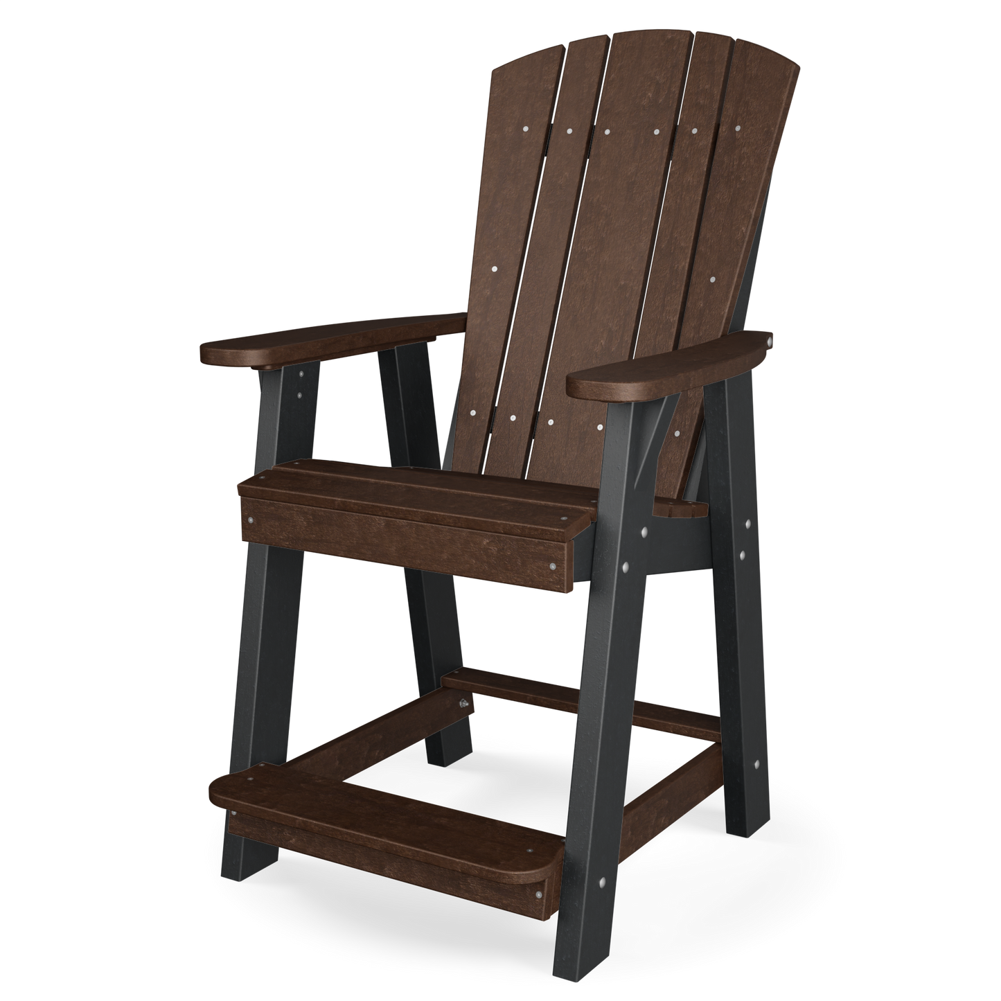 Wildridge Recycled Plastic Heritage Adirondack Balcony Chair (COUNTER HEIGHT) - LEAD TIME TO SHIP 6 WEEKS OR LESS