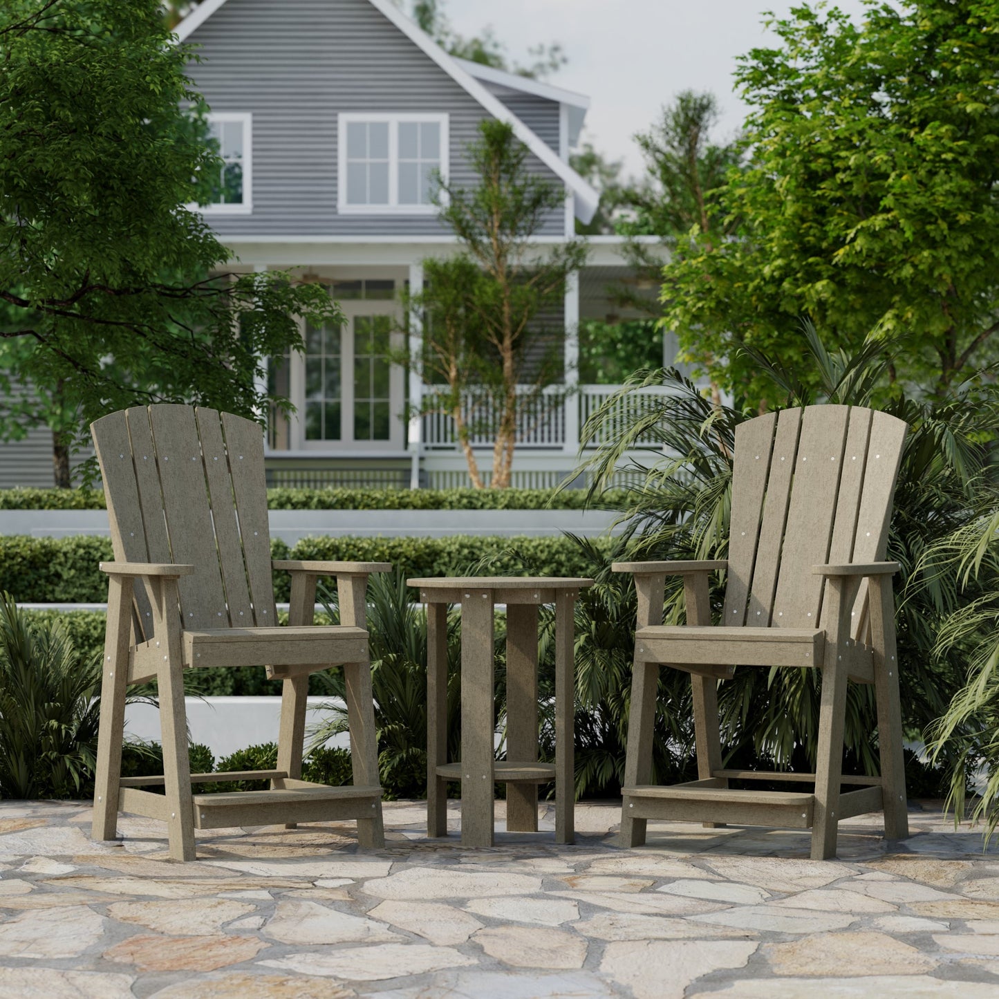 Wildridge Heritage Balcony Chair (COUNTER HEIGHT) - LEAD TIME TO SHIP 4 TO 6 WEEKS