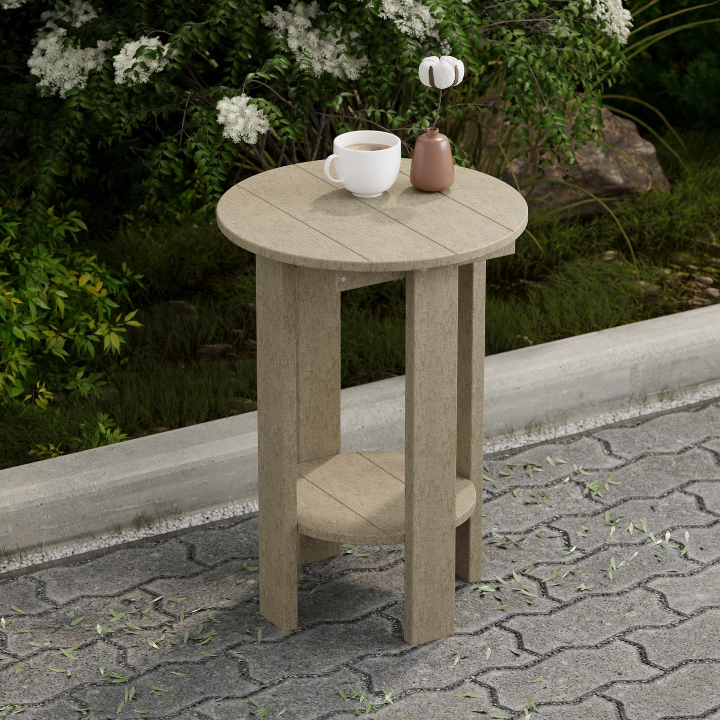 Wildridge Heritage Balcony Side Table - LEAD TIME TO SHIP 4 TO 6 WEEKS