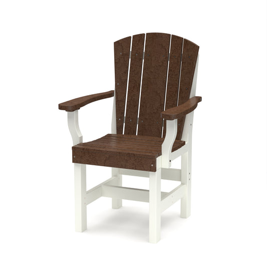 Wildridge Recycled Plastic Heritage Outdoor Dining Chair with Arms - LEAD TIME TO SHIP 3 WEEKS
