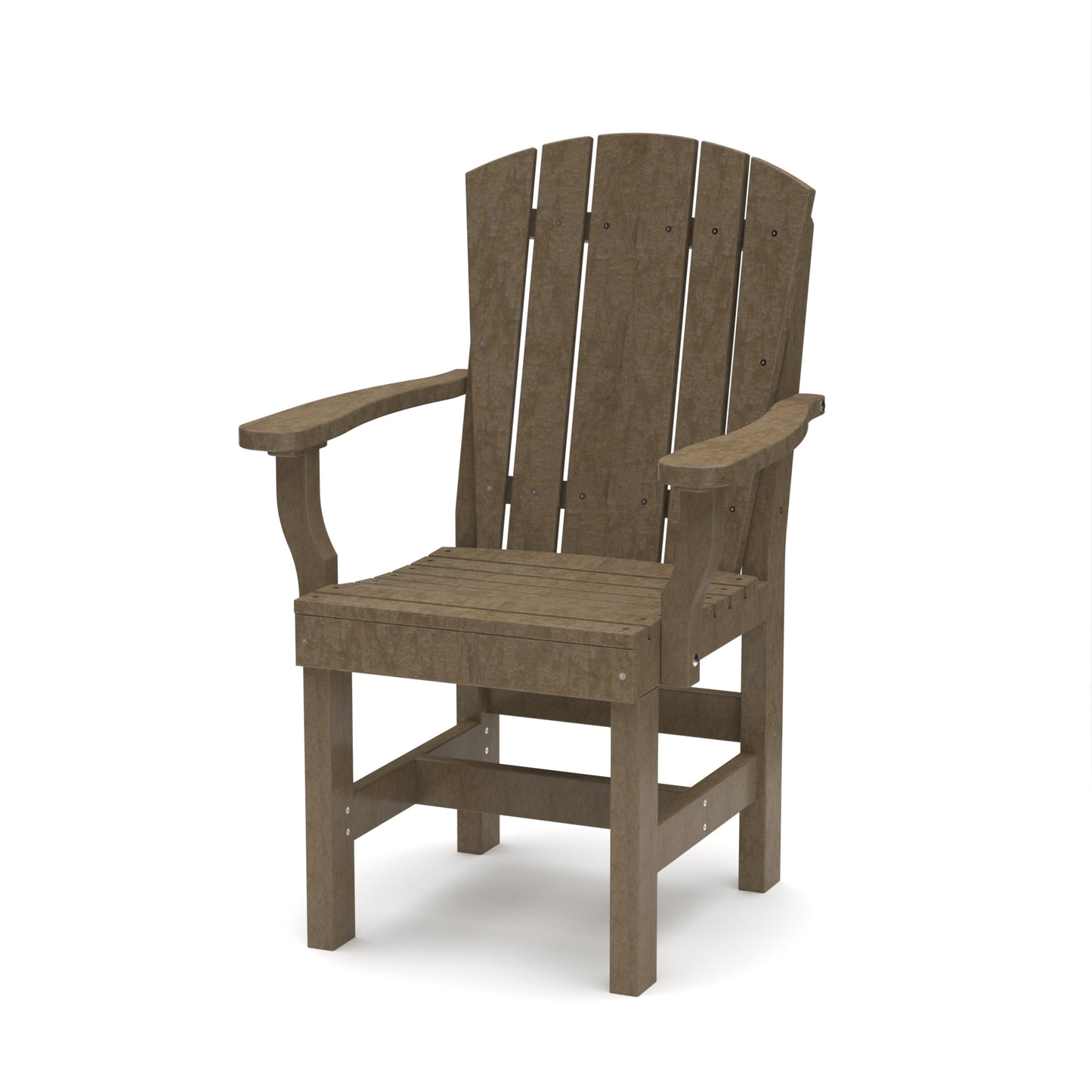 Wildridge Recycled Plastic Heritage Outdoor Dining Chair with Arms - LEAD TIME TO SHIP 4 WEEKS