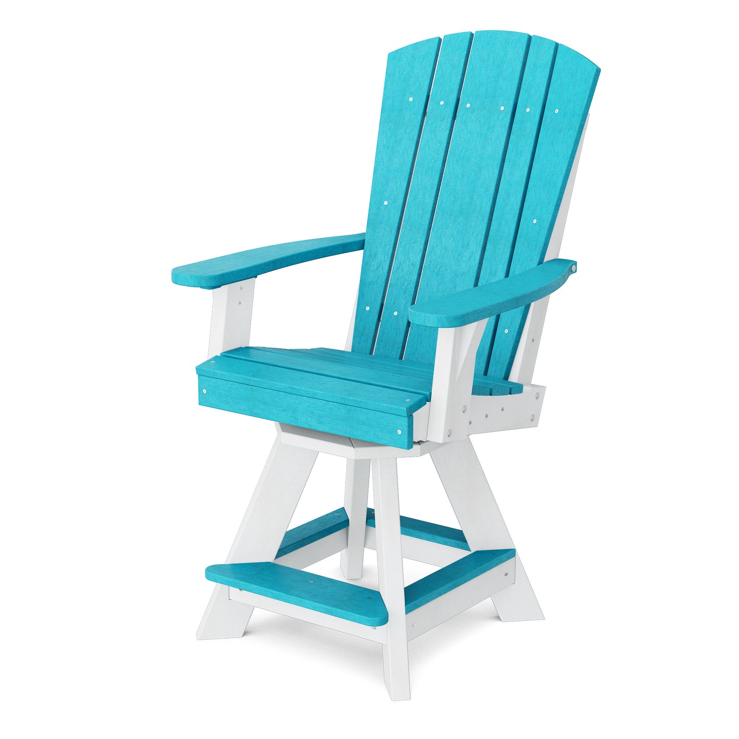 Wildridge Heritage Balcony Swivel Balcony Chair (Counter Height) - LEAD TIME TO SHIP 4 TO 6 WEEKS