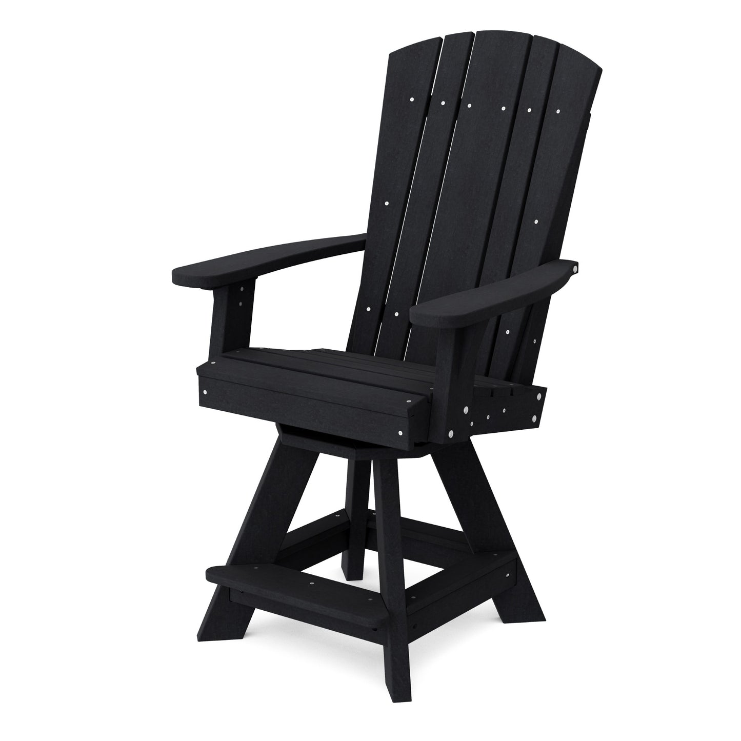 Wildridge Heritage Balcony Swivel Balcony Chair (Counter Height) - LEAD TIME TO SHIP 4 TO 6 WEEKS