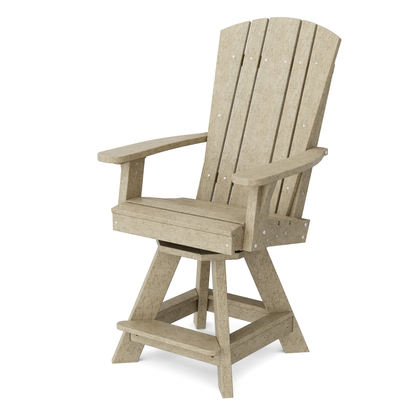 Wildridge Heritage Balcony Swivel Balcony Chair (Counter Height) - LEAD TIME TO SHIP 4 TO 6 WEEKS