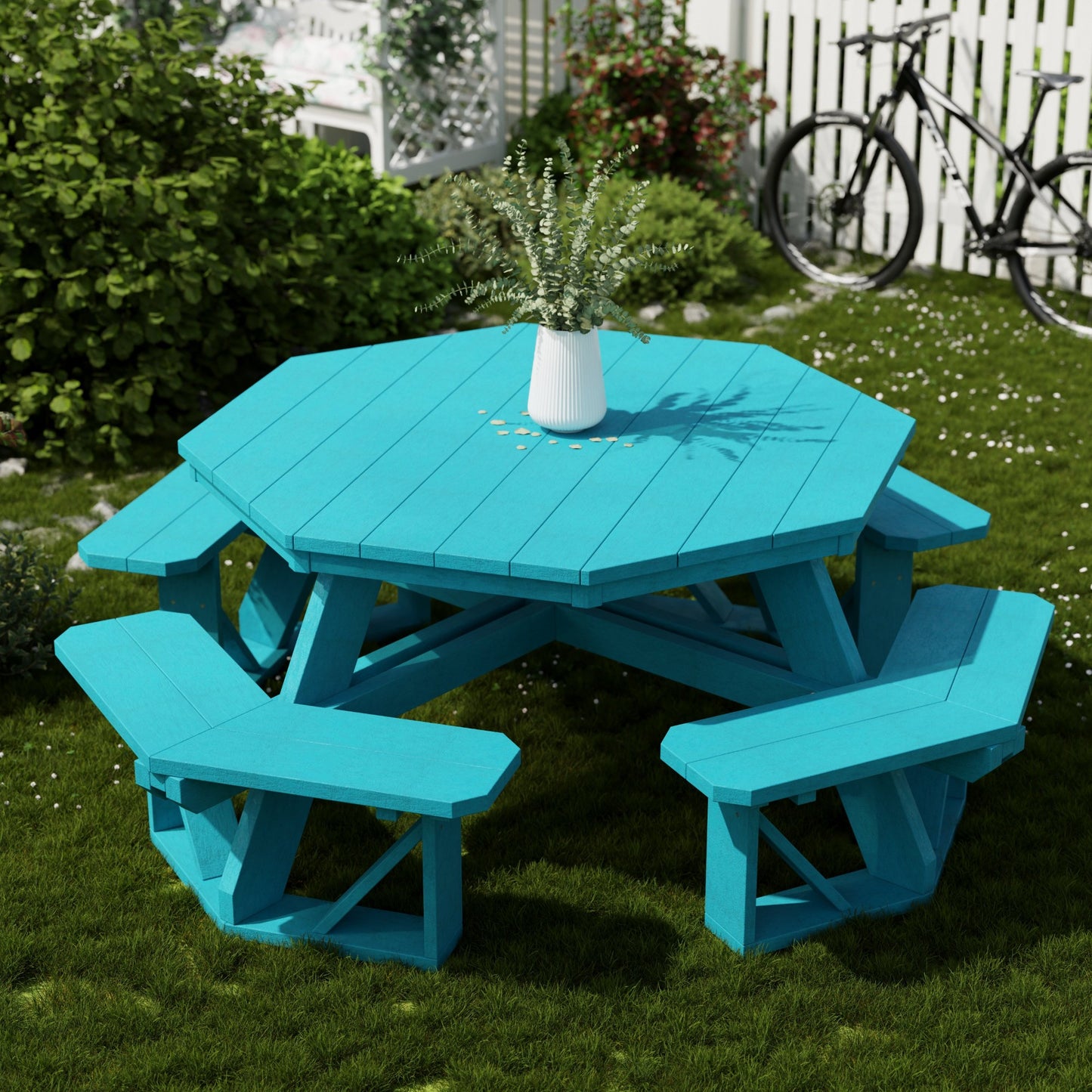 Wildridge Heritage Octagon Picnic Table - LEAD TIME TO SHIP 4 TO 6 WEEKS