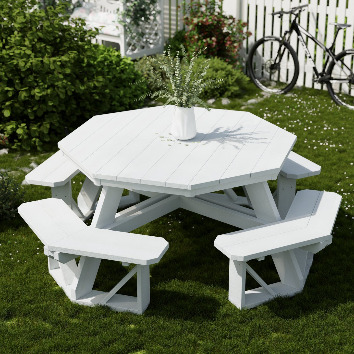 Wildridge Heritage Octagon Picnic Table - LEAD TIME TO SHIP 4 TO 6 WEEKS