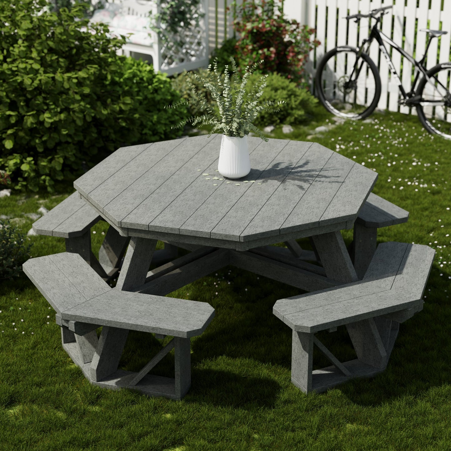 Wildridge Heritage Octagon Picnic Table - LEAD TIME TO SHIP 4 TO 6 WEEKS