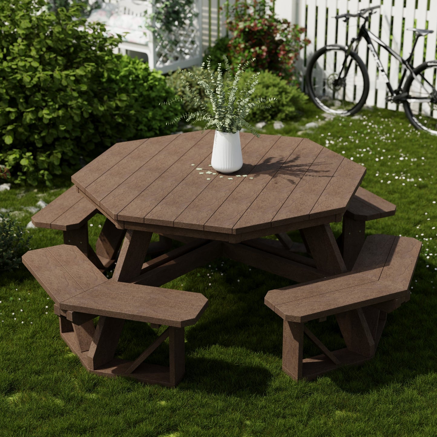 Wildridge Heritage Octagon Picnic Table - LEAD TIME TO SHIP 4 TO 6 WEEKS