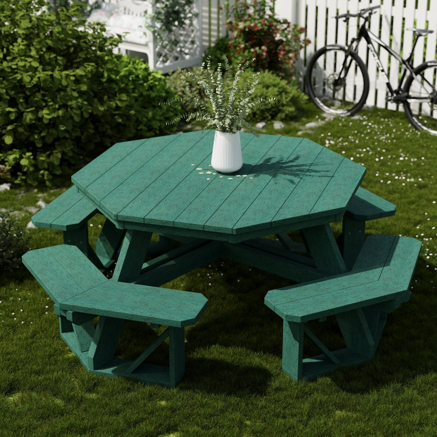 Wildridge Heritage Octagon Picnic Table - LEAD TIME TO SHIP 4 TO 6 WEEKS