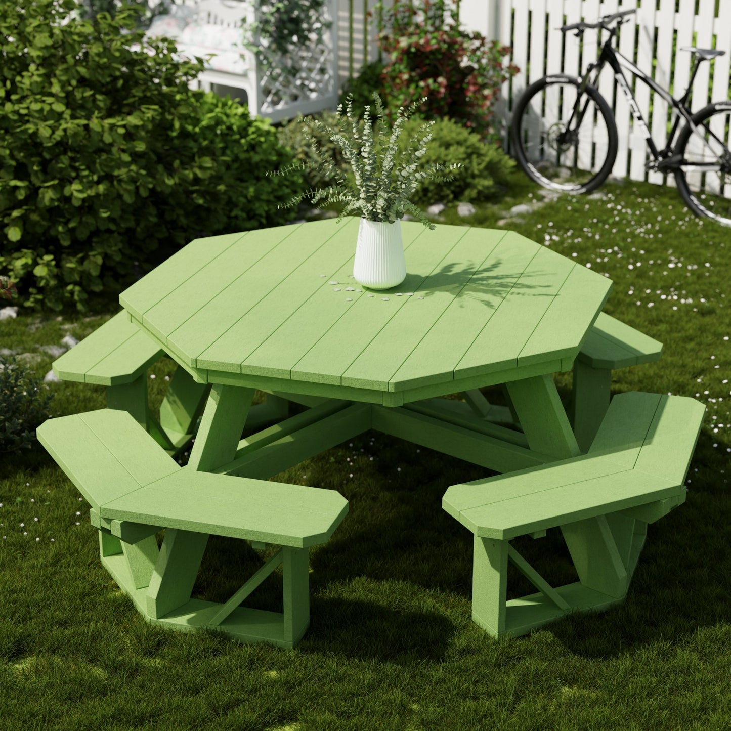 Wildridge Heritage Octagon Picnic Table - LEAD TIME TO SHIP 4 TO 6 WEEKS