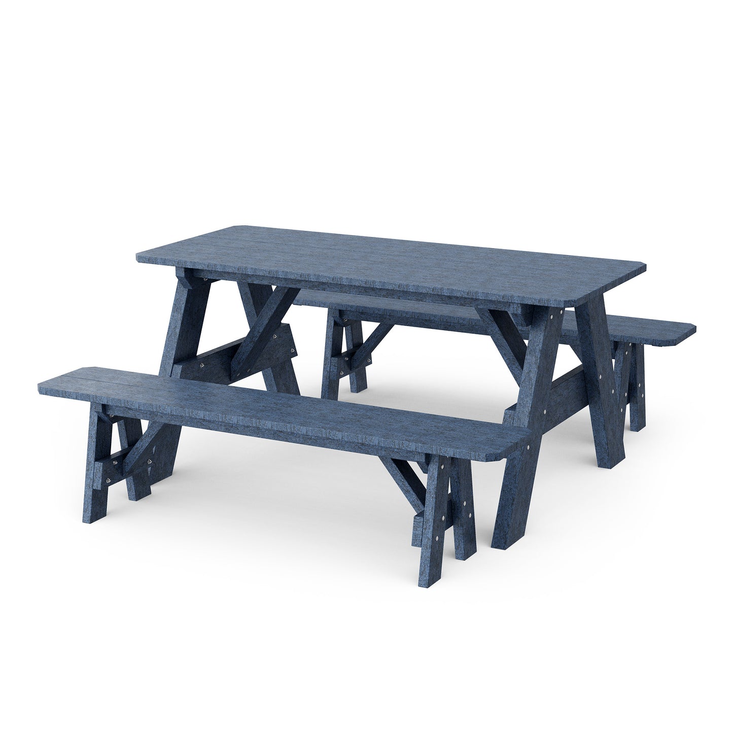 Wildridge Heritage 72" Picnic Table with Detached Benches - LEAD TIME TO SHIP 4 TO 6 WEEKS
