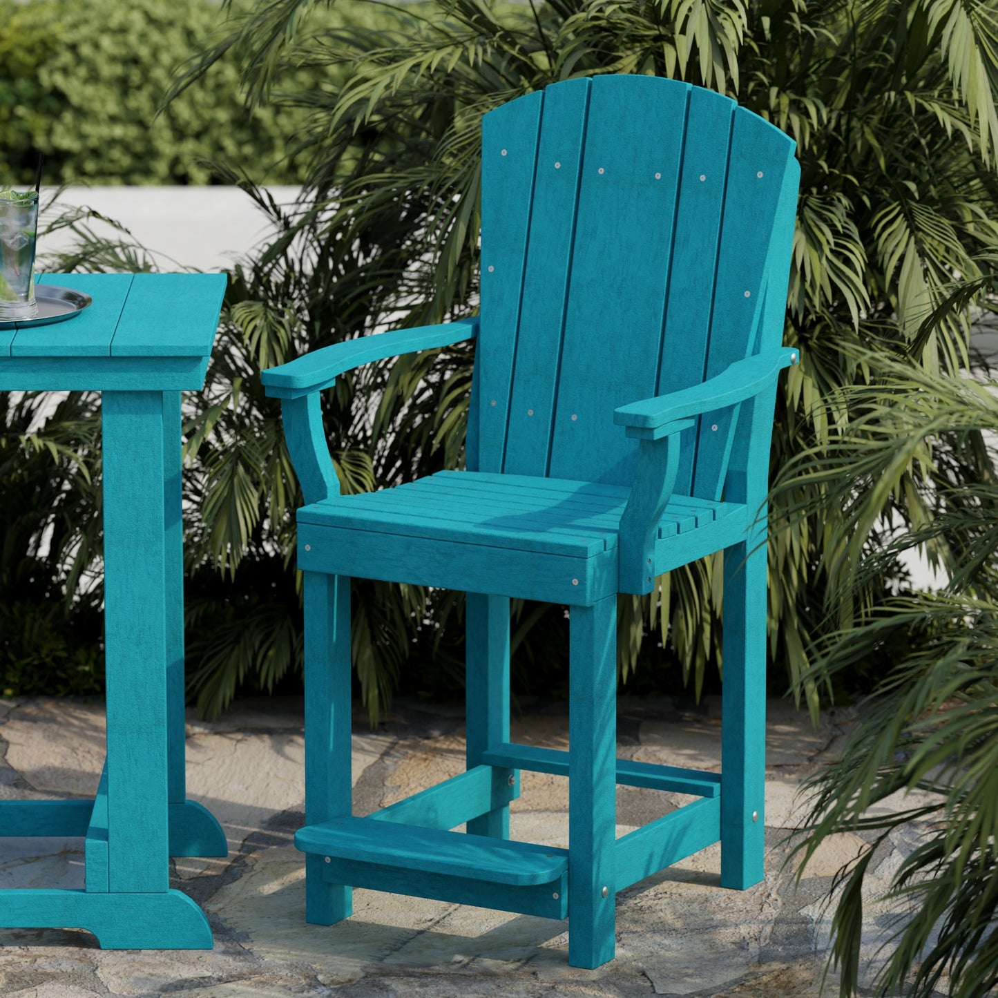 Wildridge Heritage 3 Piece Patio Counter Set  - LEAD TIME TO SHIP 3 WEEKS OR LESS