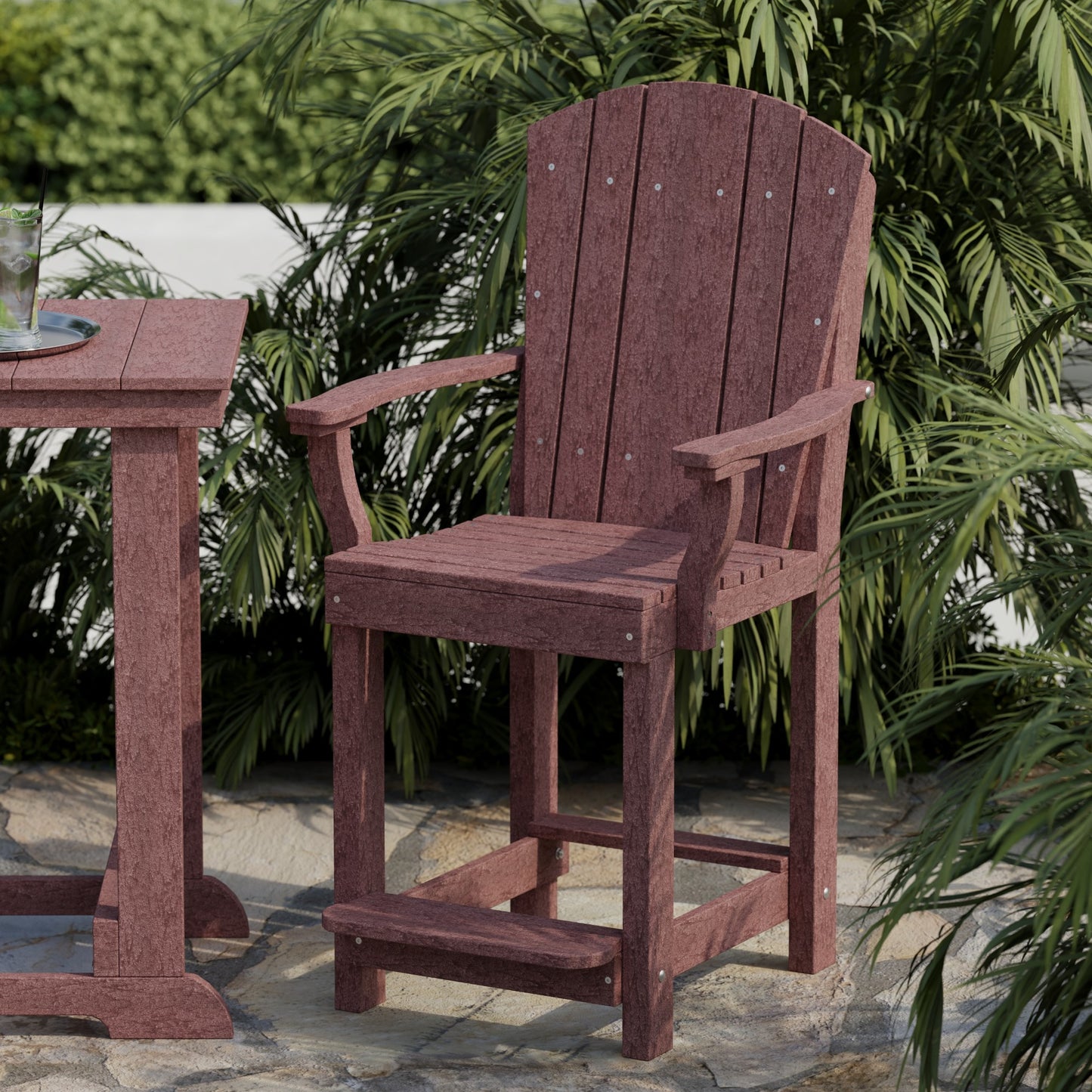 Wildridge Heritage 3 Piece Patio Counter Set  - LEAD TIME TO SHIP 3 WEEKS OR LESS