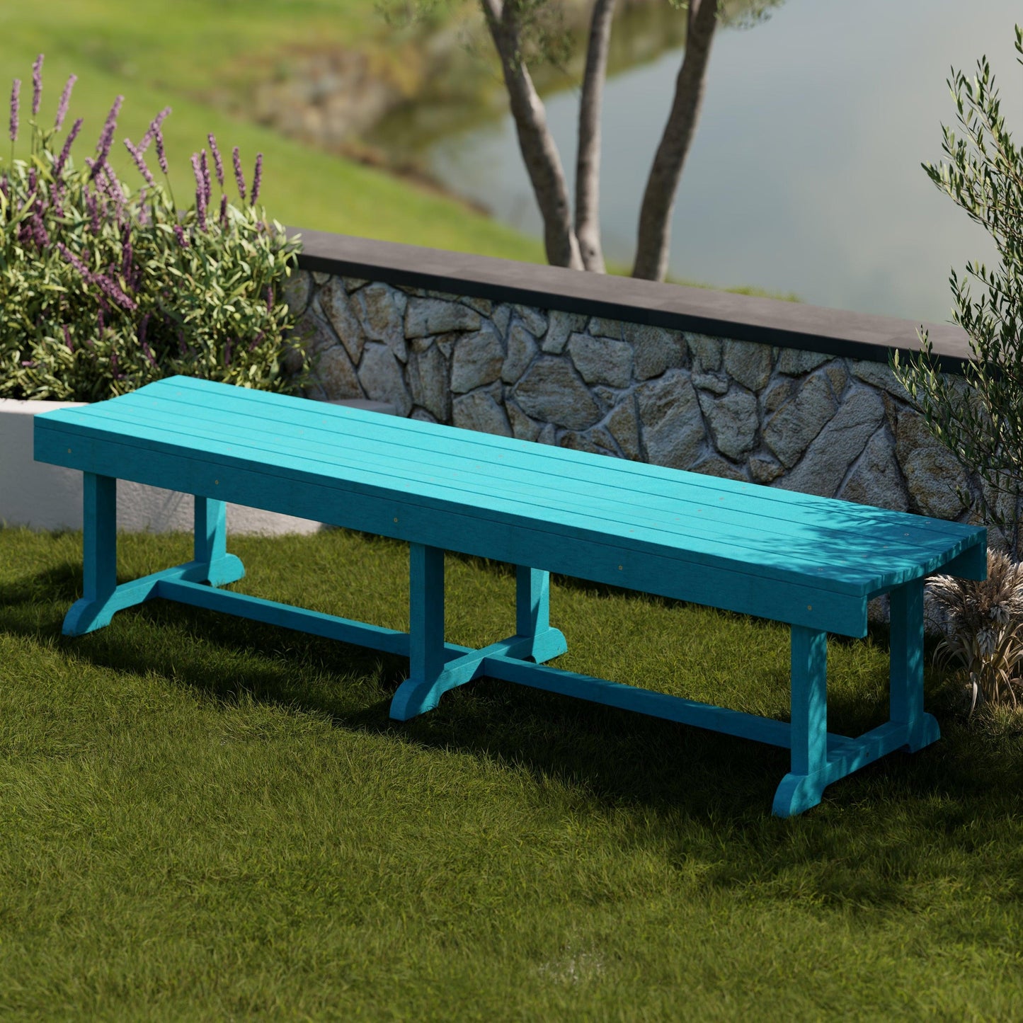 Wildridge Heritage 68" Patio Bench - LEAD TIME TO SHIP 4 TO 6 WEEKS