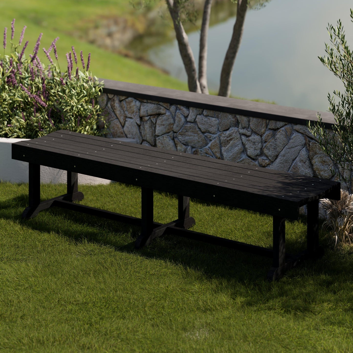 Wildridge Heritage 68" Patio Bench - LEAD TIME TO SHIP 4 TO 6 WEEKS