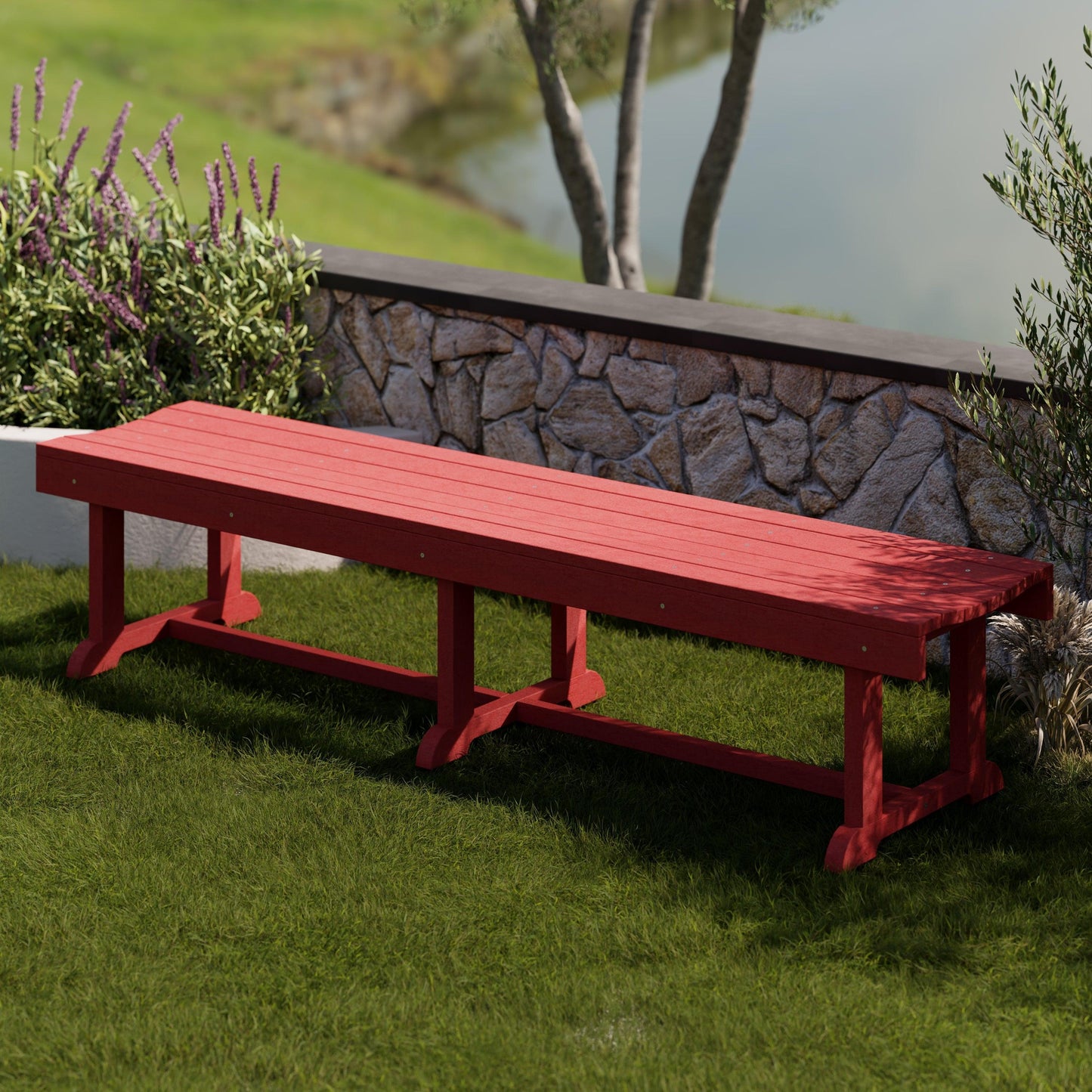 Wildridge Heritage 68" Patio Bench - LEAD TIME TO SHIP 4 TO 6 WEEKS