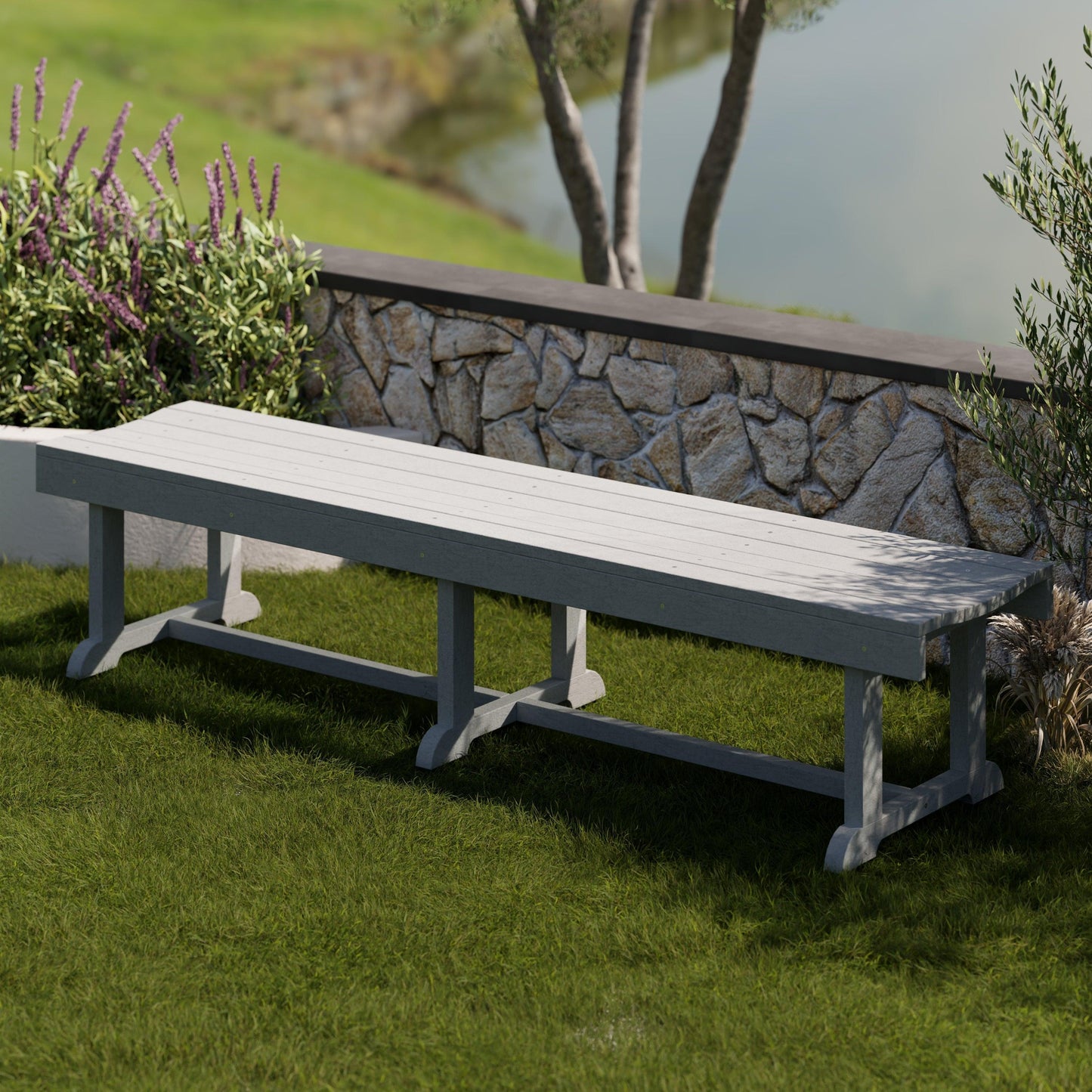 Wildridge Heritage 68" Patio Bench - LEAD TIME TO SHIP 4 TO 6 WEEKS