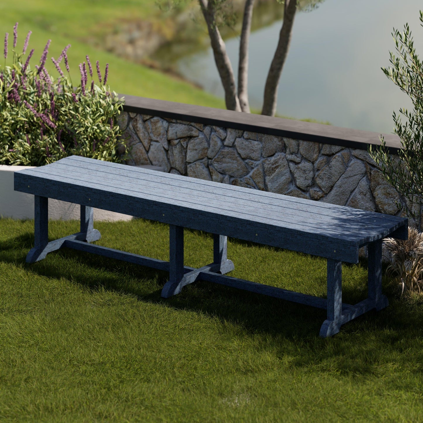 Wildridge Heritage 68" Patio Bench - LEAD TIME TO SHIP 4 TO 6 WEEKS
