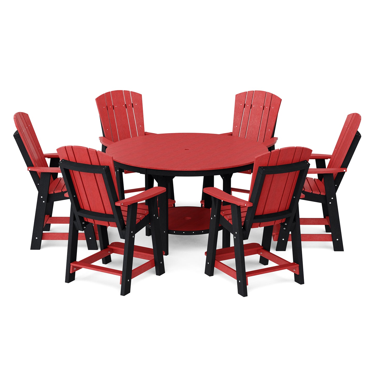 Wildridge Heritage 7 Piece 60" Pub Counter Set - LEAD TIME TO SHIP 4 TO 6 WEEKS
