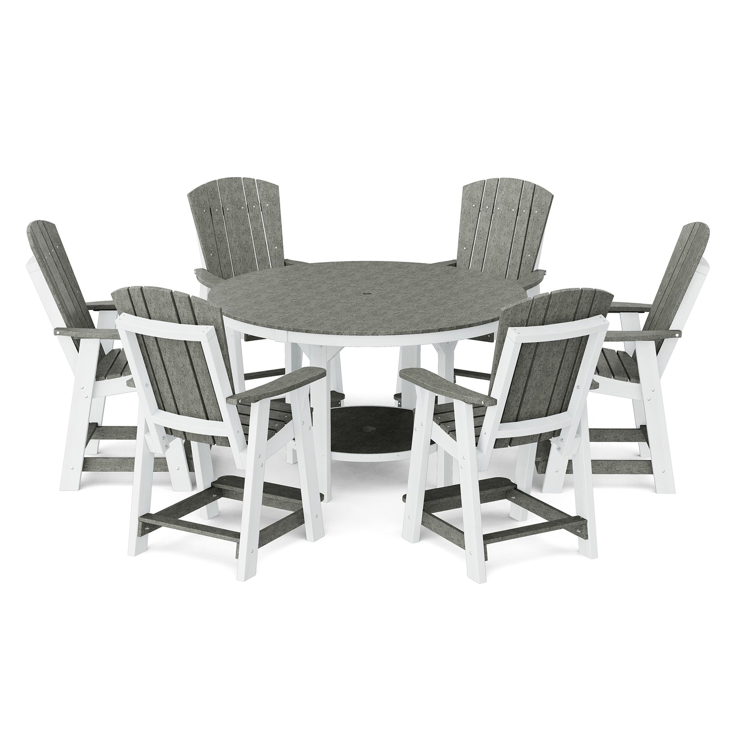Wildridge Heritage 7 Piece 60" Pub Counter Set - LEAD TIME TO SHIP 4 TO 6 WEEKS
