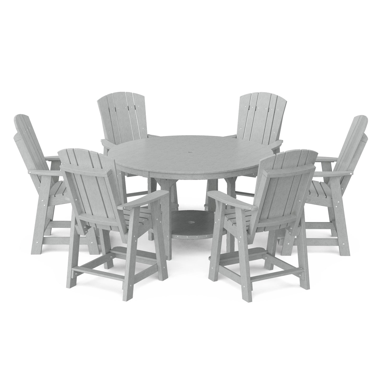 Wildridge Heritage 7 Piece 60" Pub Counter Set - LEAD TIME TO SHIP 4 TO 6 WEEKS