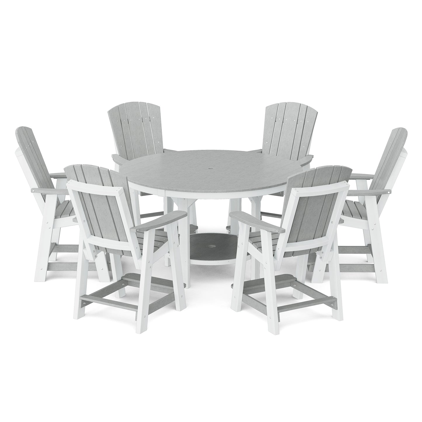 Wildridge Heritage 7 Piece 60" Pub Counter Set - LEAD TIME TO SHIP 4 TO 6 WEEKS