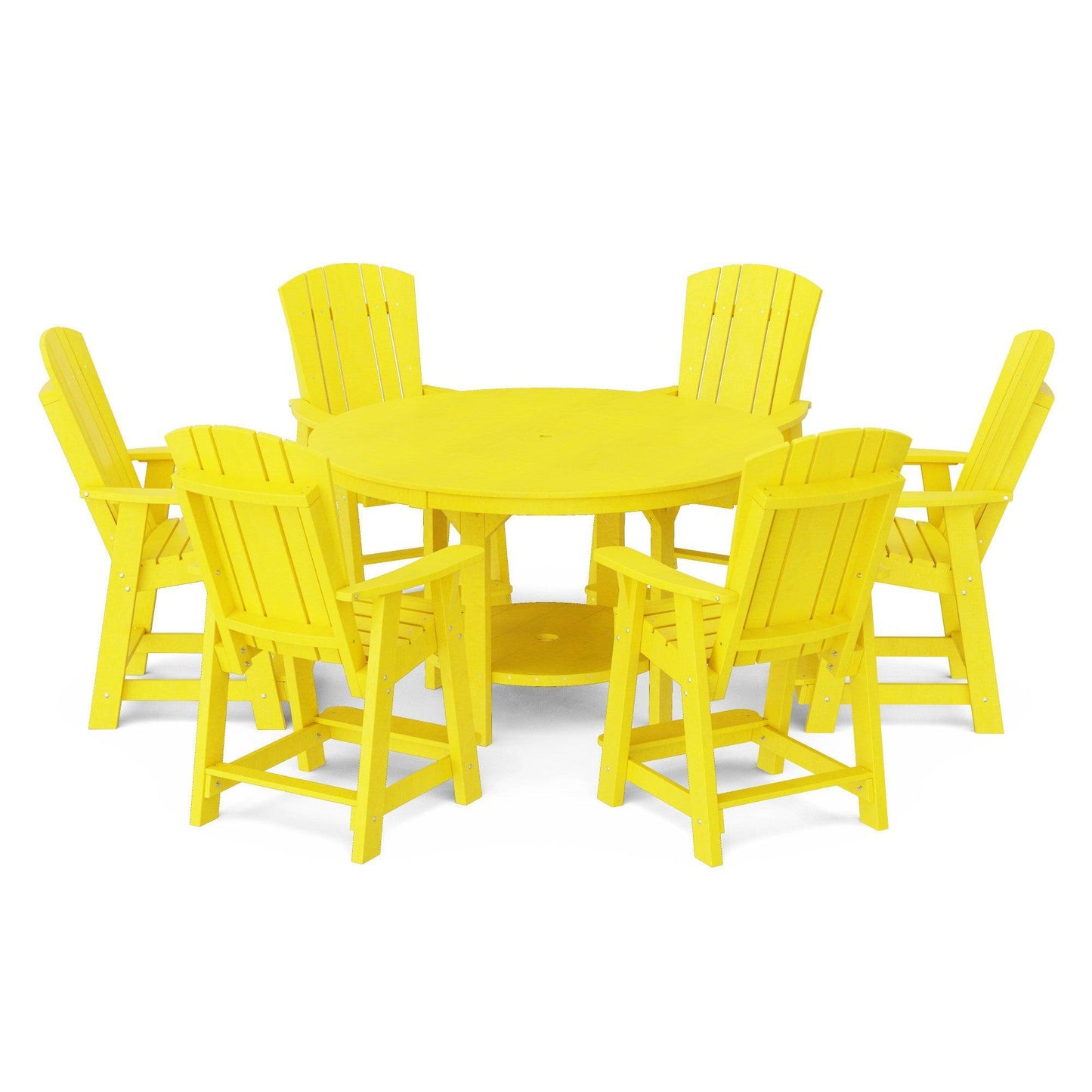 Wildridge Heritage 7 Piece 60" Pub Counter Set - LEAD TIME TO SHIP 4 TO 6 WEEKS