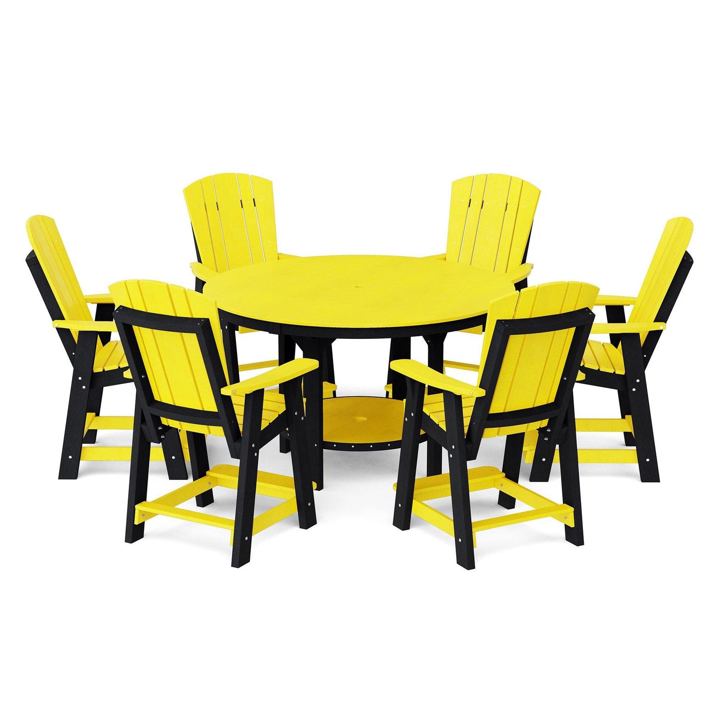 Wildridge Heritage 7 Piece 60" Pub Counter Set - LEAD TIME TO SHIP 4 TO 6 WEEKS