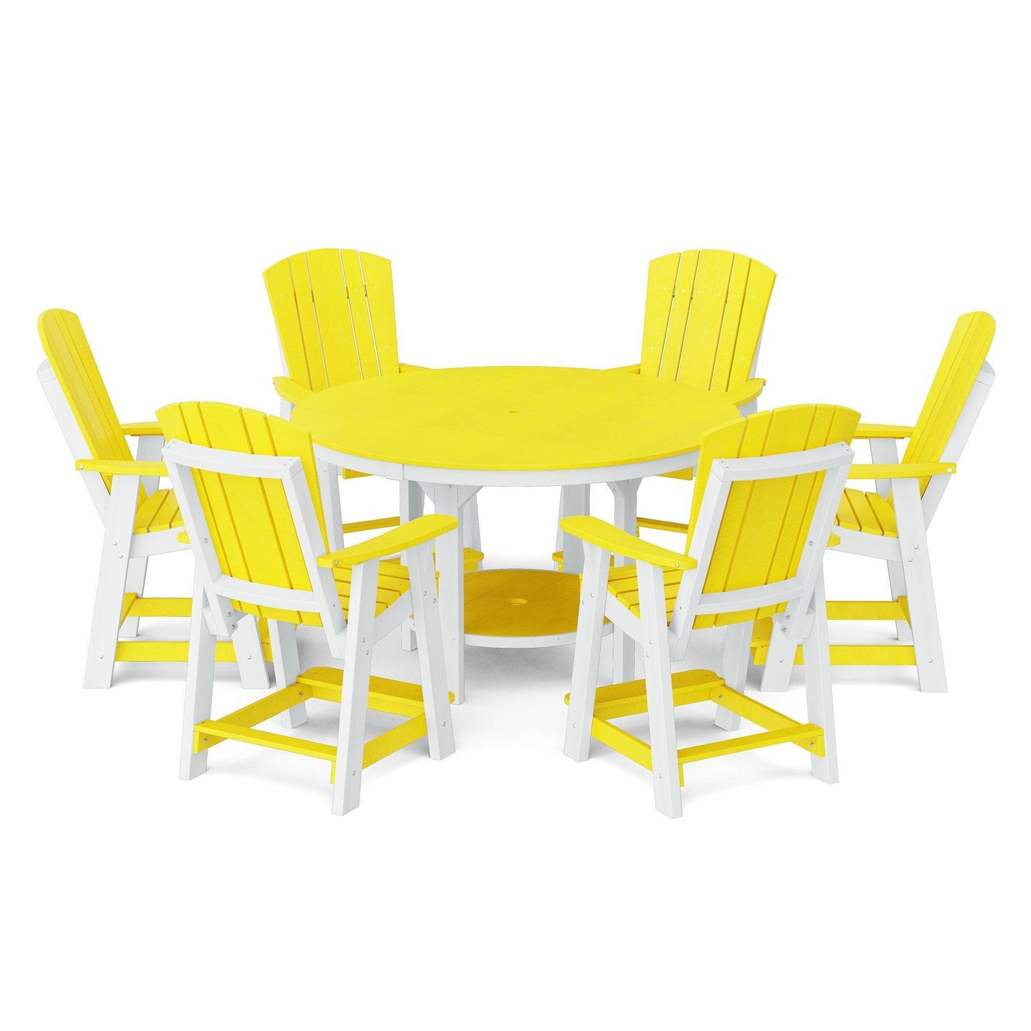 Wildridge Heritage 7 Piece 60" Pub Counter Set - LEAD TIME TO SHIP 4 TO 6 WEEKS