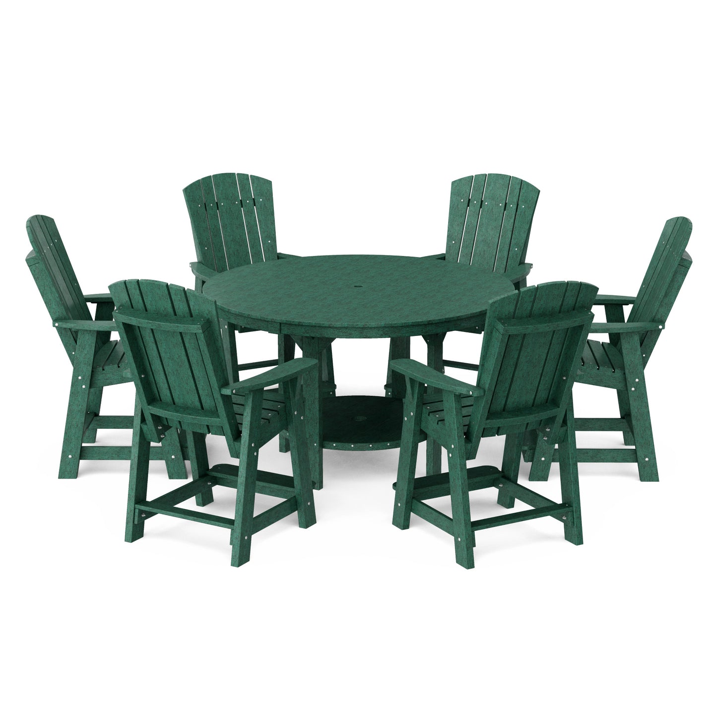 Wildridge Heritage 7 Piece 60" Pub Counter Set - LEAD TIME TO SHIP 4 TO 6 WEEKS