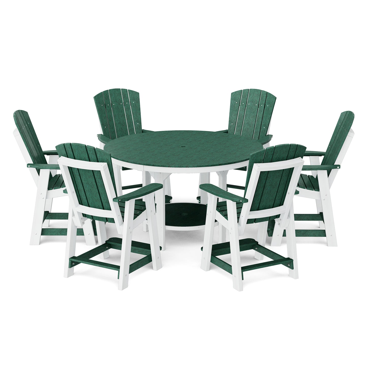 Wildridge Heritage 7 Piece 60" Pub Counter Set - LEAD TIME TO SHIP 4 TO 6 WEEKS