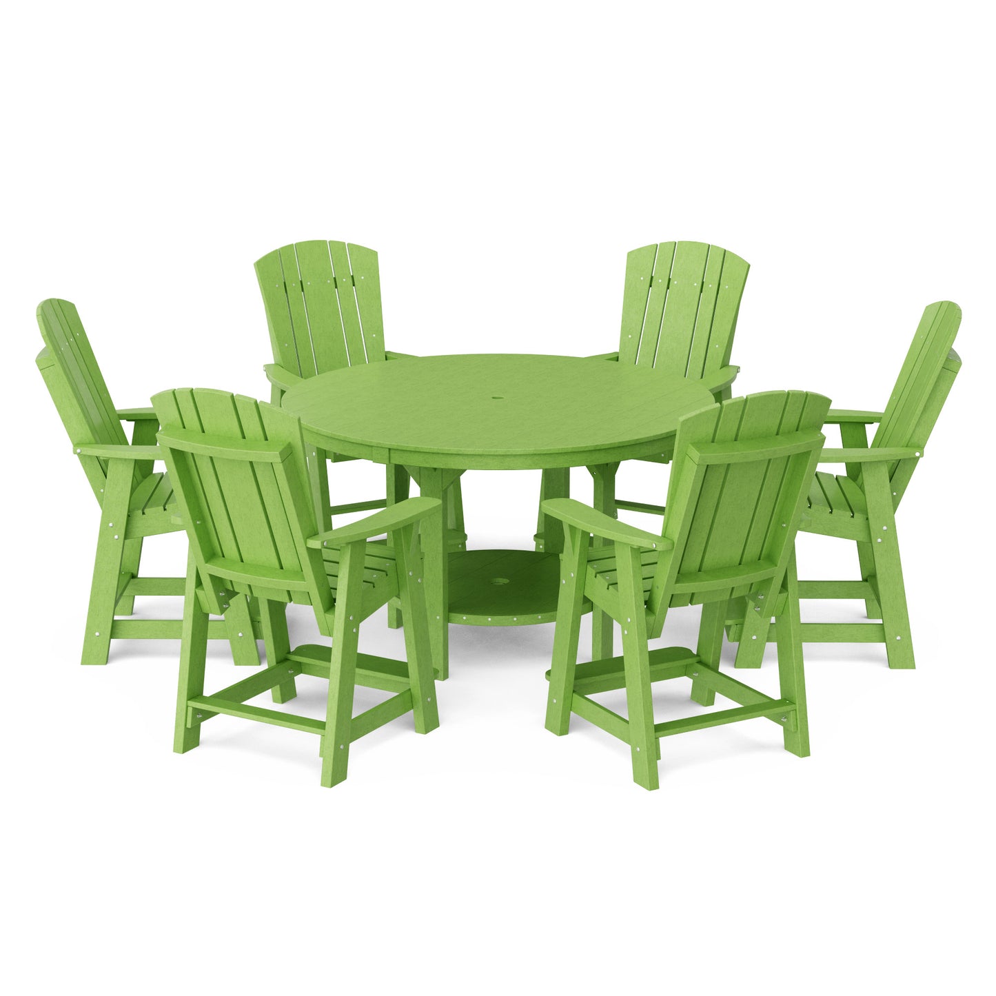 Wildridge Heritage 7 Piece 60" Pub Counter Set - LEAD TIME TO SHIP 4 TO 6 WEEKS