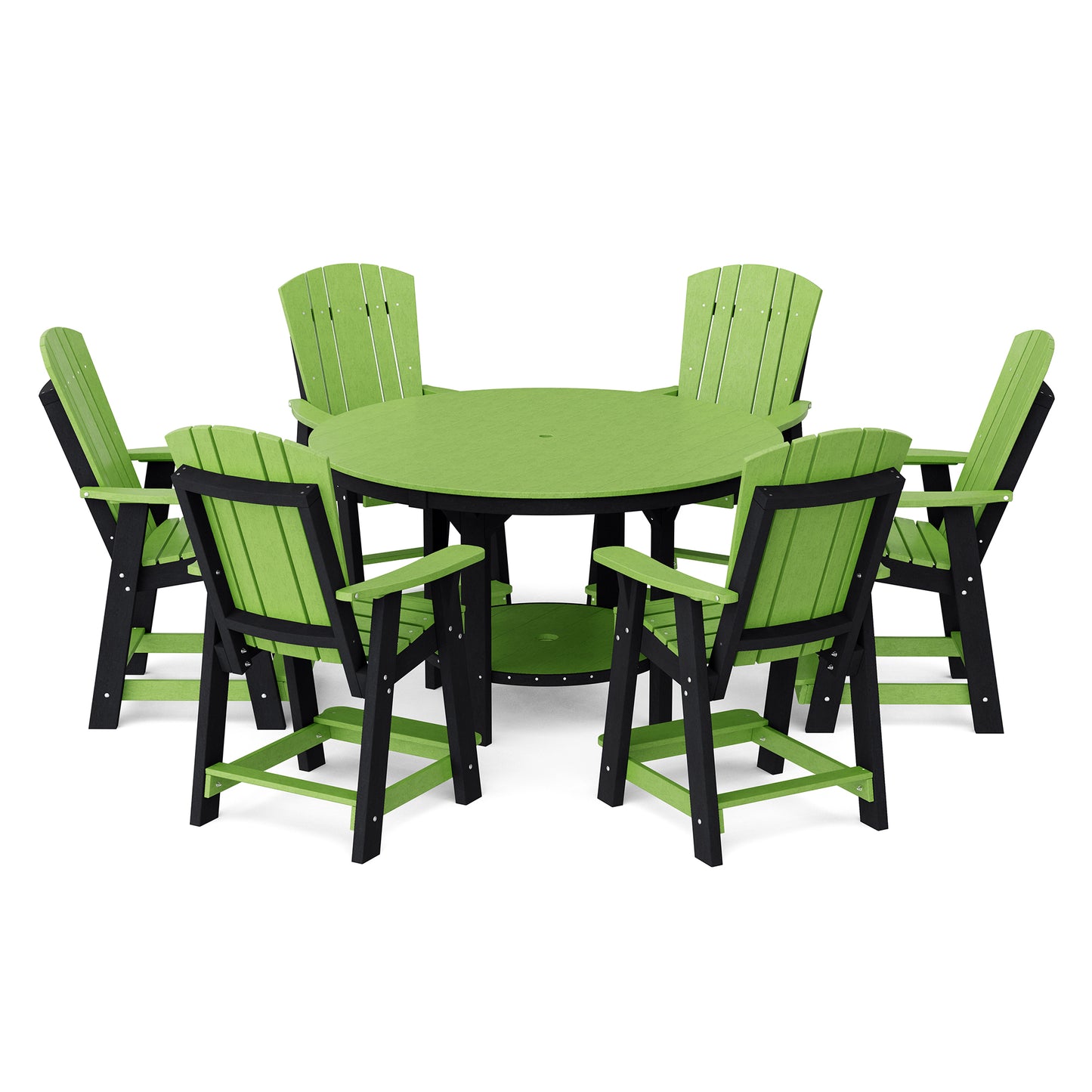 Wildridge Heritage 7 Piece 60" Pub Counter Set - LEAD TIME TO SHIP 4 TO 6 WEEKS