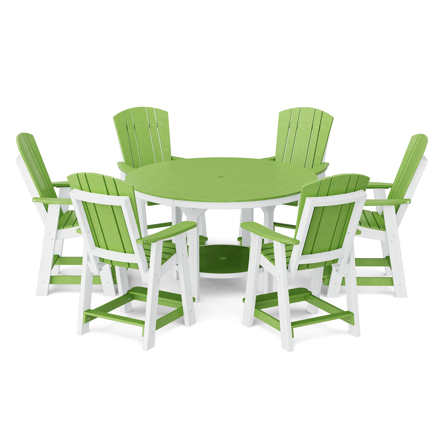 Wildridge Heritage 7 Piece 60" Pub Counter Set - LEAD TIME TO SHIP 4 TO 6 WEEKS