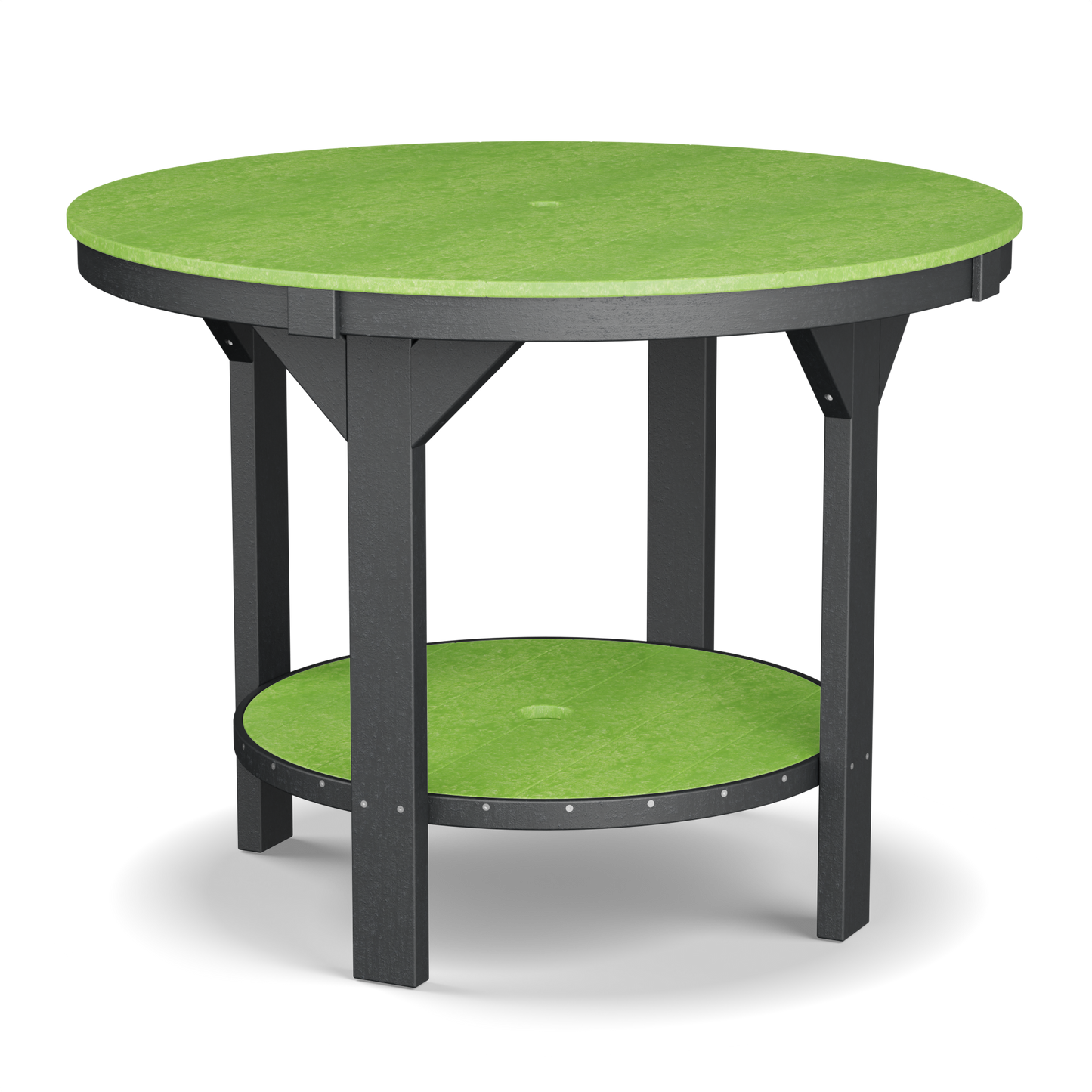 Wildridge Heritage Outdoor Recycled Plastic 48” Pub Table (Counter Height ) - LEAD TIME TO SHIP 6 WEEKS OR LESS