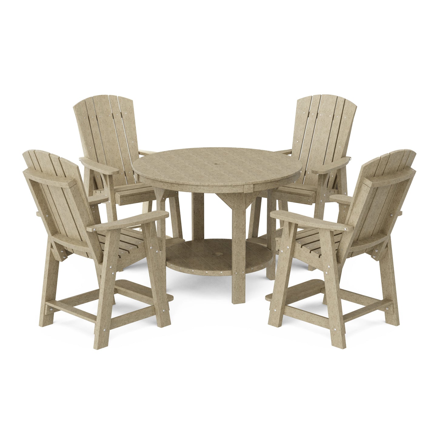 Wildridge Heritage 5-Piece 48" Pub Counter Set - LEAD TIME TO SHIP 4 TO 6 WEEKS