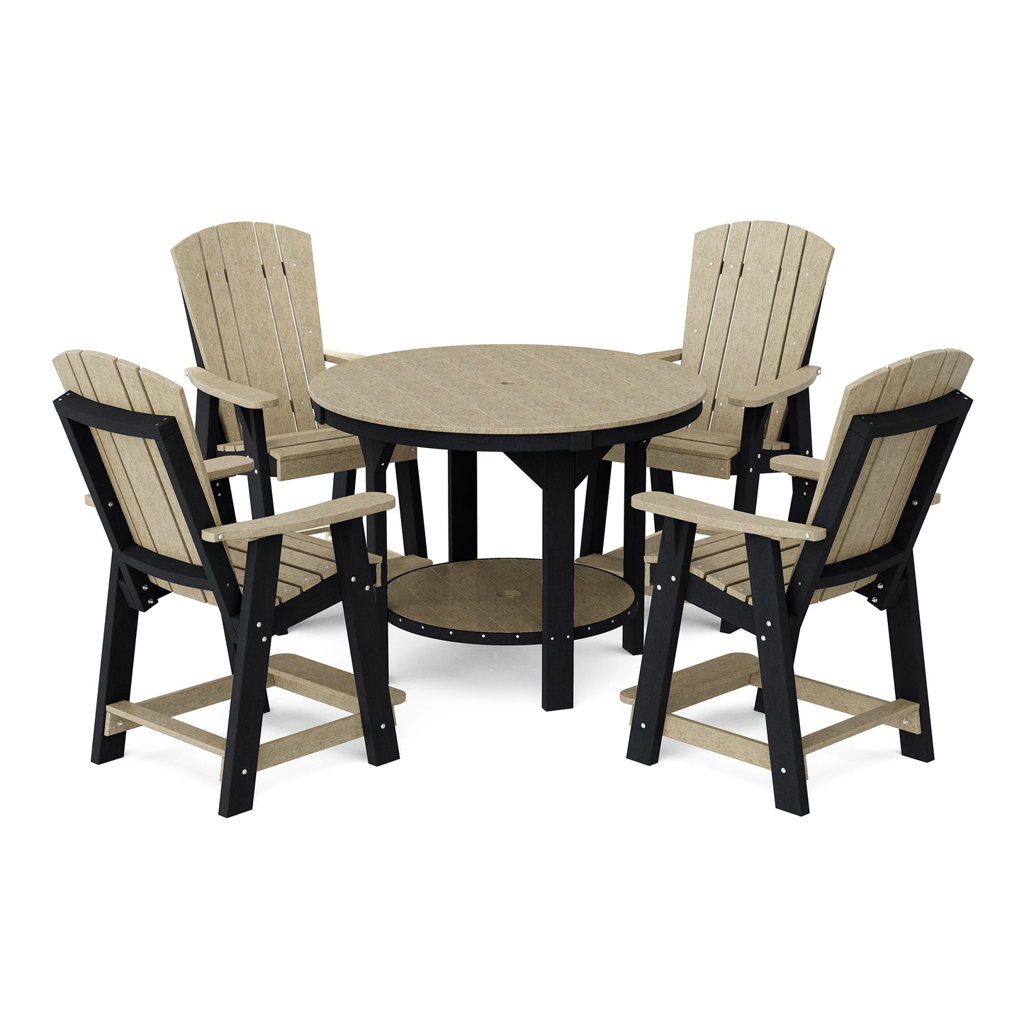 Wildridge Heritage 5-Piece 48" Pub Counter Set - LEAD TIME TO SHIP 4 TO 6 WEEKS