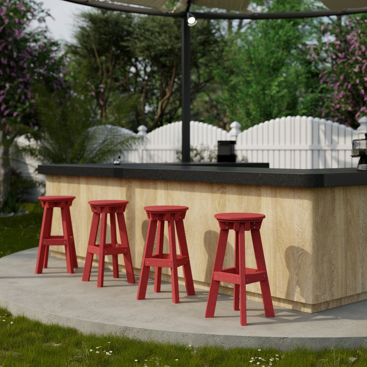 Wildridge Heritage Bar Stool - LEAD TIME TO SHIP 4 TO 6 WEEKS