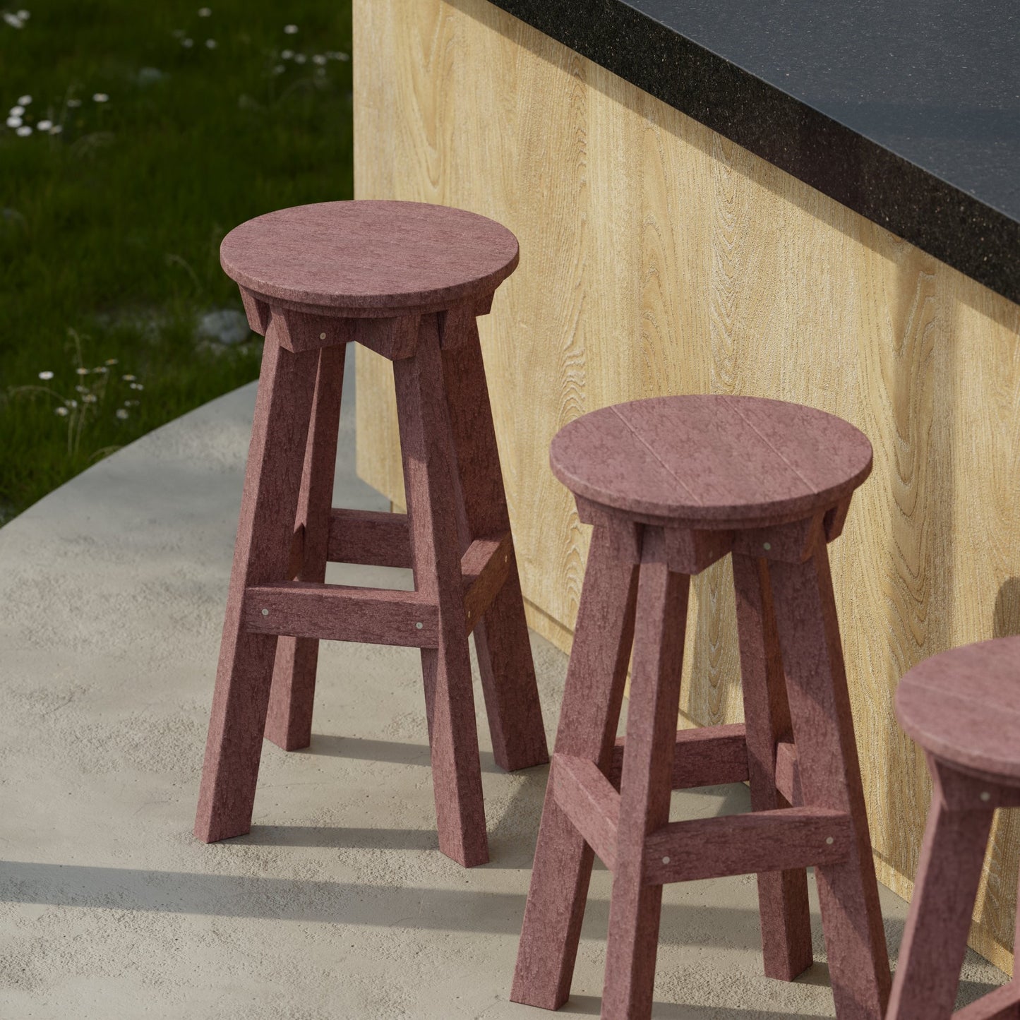 Wildridge Heritage Bar Stool - LEAD TIME TO SHIP 4 TO 6 WEEKS