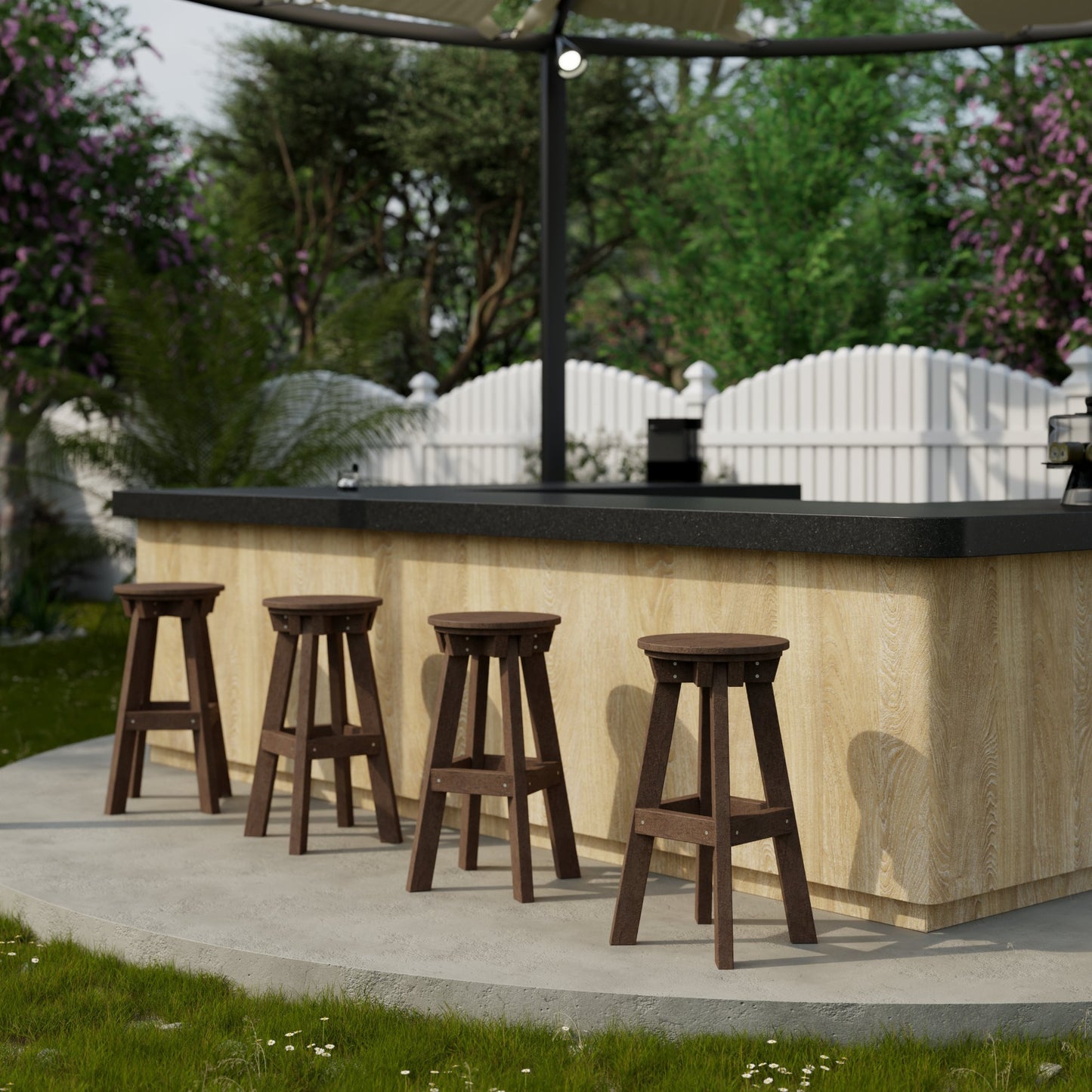 Wildridge Heritage Bar Stool - LEAD TIME TO SHIP 4 TO 6 WEEKS