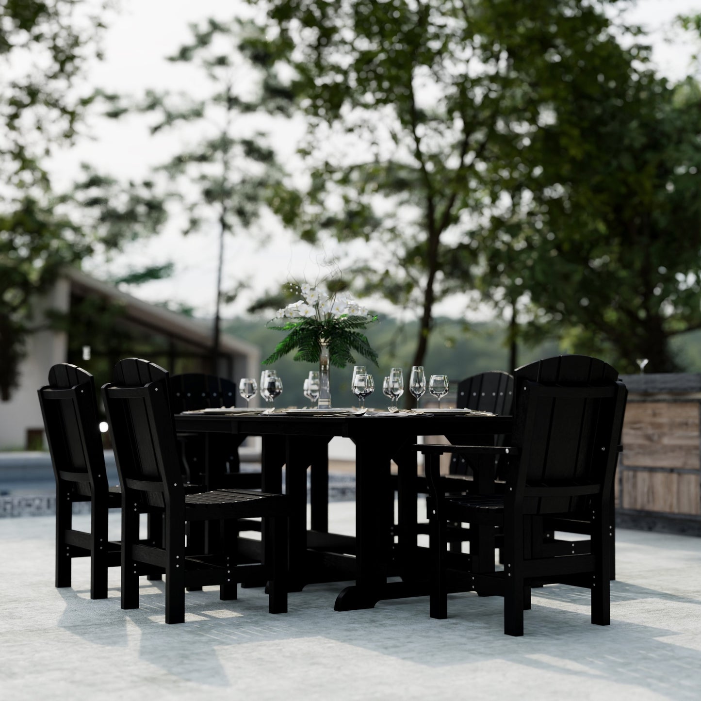 Wildridge Heritage 7-Piece 44”x72” Table Dining Set - LEAD TIME TO SHIP 4 TO 6 WEEKS