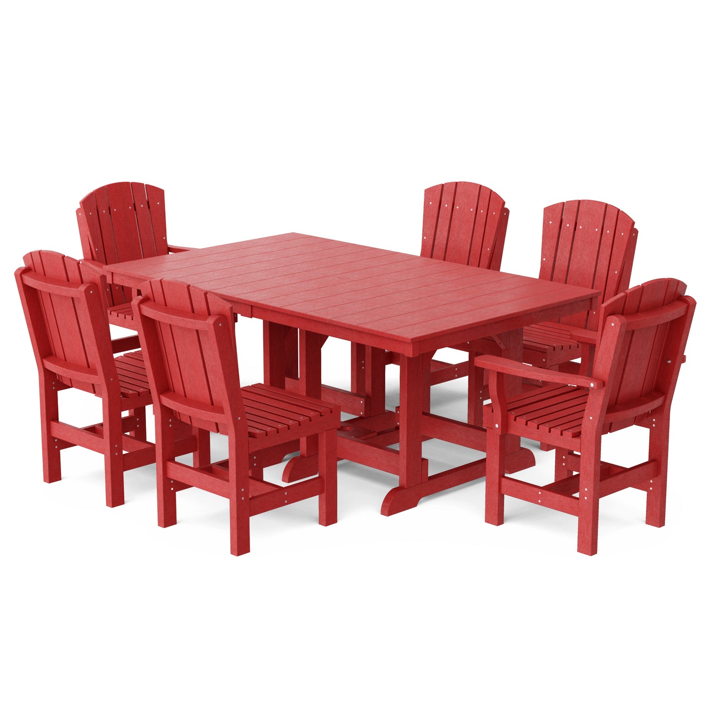 Wildridge Heritage 7-Piece 44”x72” Table Dining Set - LEAD TIME TO SHIP 4 TO 6 WEEKS